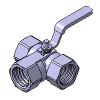 VENN Valves for various applications Horizontal Type 3-direction