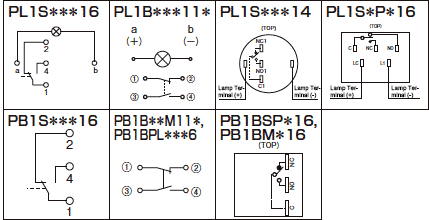 Switch Terminal Arrangement Diagram 