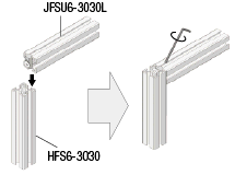 Aluminum Extrusions with Built-in Joints - Center Joint:Related Image