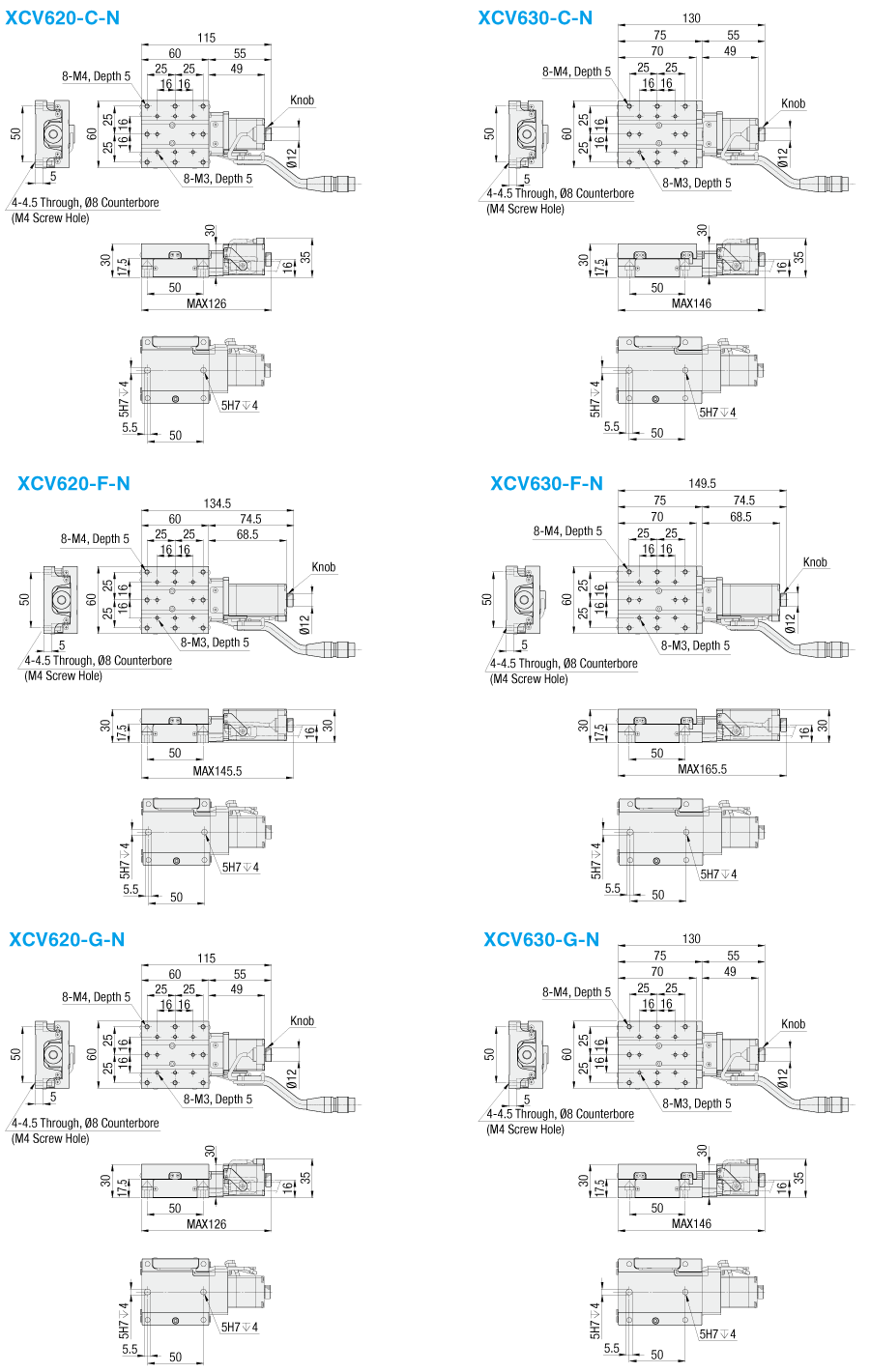 High Precision Motorized X-Axis, Linear Ball Slide Stages:Related Image