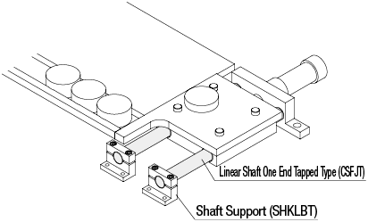 Linear Shafts -One End Female Thread-:Related Image