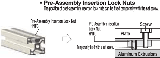8 Series/Pre-Assembly Insertion Lock Nuts:Related Image