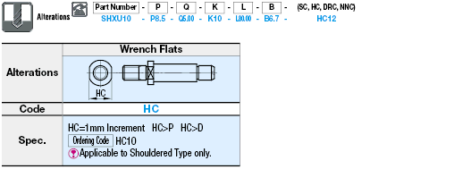 Support Pins - Stepped, Configurable, Shouldered - Tapped:Related Image