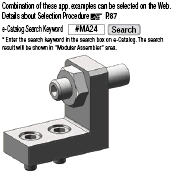 Threaded Stopper Blocks/L-Shaped/Bottom Mounting:Related Image