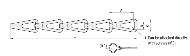 [Clean & Pack]Chain - Screw Mount: Related Image