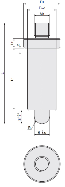 Plunger Dimensional Drawing