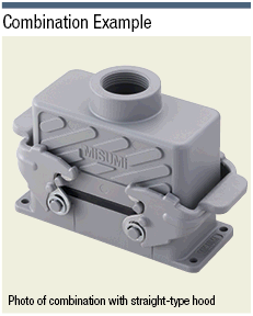 Misumi, Waterproof, Dual-Lever Pedestal (for Panel Mount):Related Image
