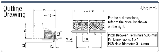 COMBICON Socket Header (Horizontal):Related Image