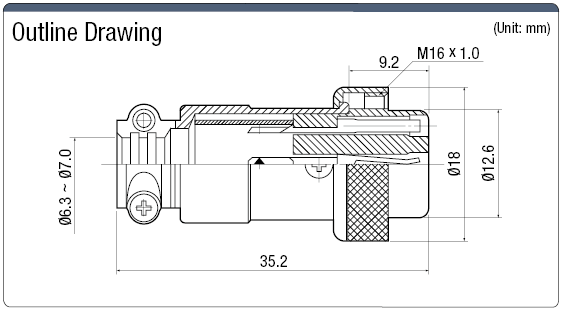 PLT Straight Plug (Screw Model):Related Image