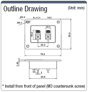 Panel Model Terminal / 2 Push Lever:Related Image