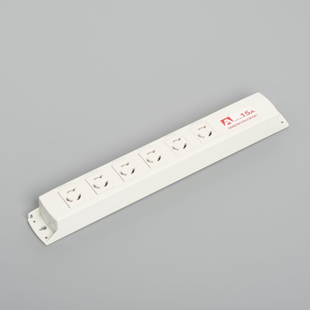 Multi-Use Power Strip, 6 Outlets NEMA L6-15R, without Cable 