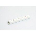 Multi-Use Power Strip, 4 Outlets Retaining, 2 Outlets Twist Lock - Without Cable