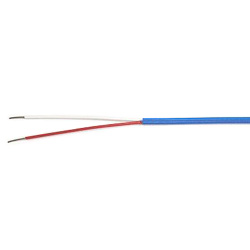 Sheathed Thermocouple Wire, FEP Flat Type Series (J-S-0.65MMX1P-90) 