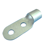 Bare Crimp Terminal for Copper Wires, Two-Holed Terminal (RD Type / Rectangular) (325-D-12) 