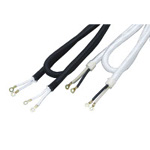 AC Cord - Round-Wrapped Cord (RF-2H(BK)) 