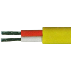 Compensating Cable, Thermocouple J Type, JX-G-VVF Series (JX-G-VVF-1PX24/0.2(0.75SQ)-11) 
