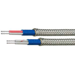 Compensating Cable, Thermocouple K Type, WX-H-GGBF-OBS Series (WX-H-GGBF-OBS-1PX7/0.32(0.5SQ)-27) 