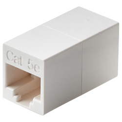 Cat5e Modular Jack In-Line Adapter JJ with Nails 