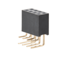 Pin Header / FSR-42 Socket (Square Pin), 2.54 mm Pitch, Right Angle (2 Rows)