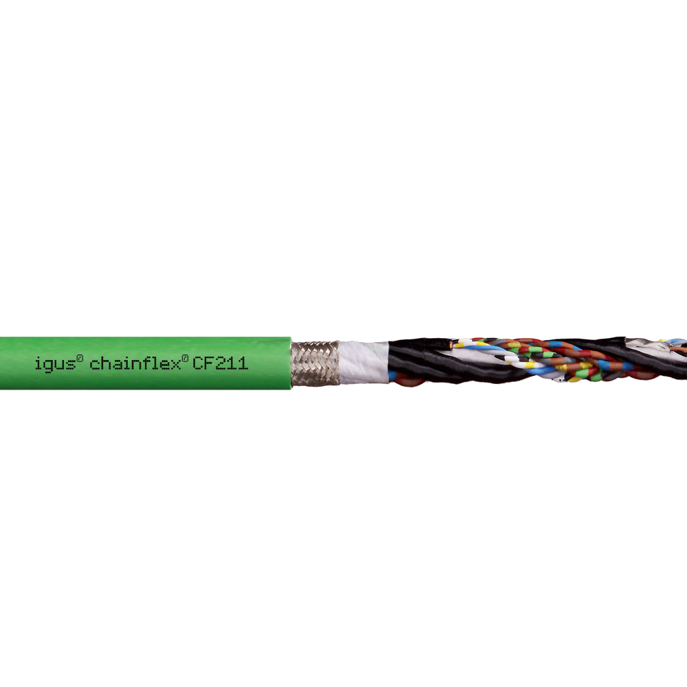 Chain Flex CF211- Encoder Cable (CF211.022-(0.5SQ+0.25SQ)-(5+1X2)-92) 