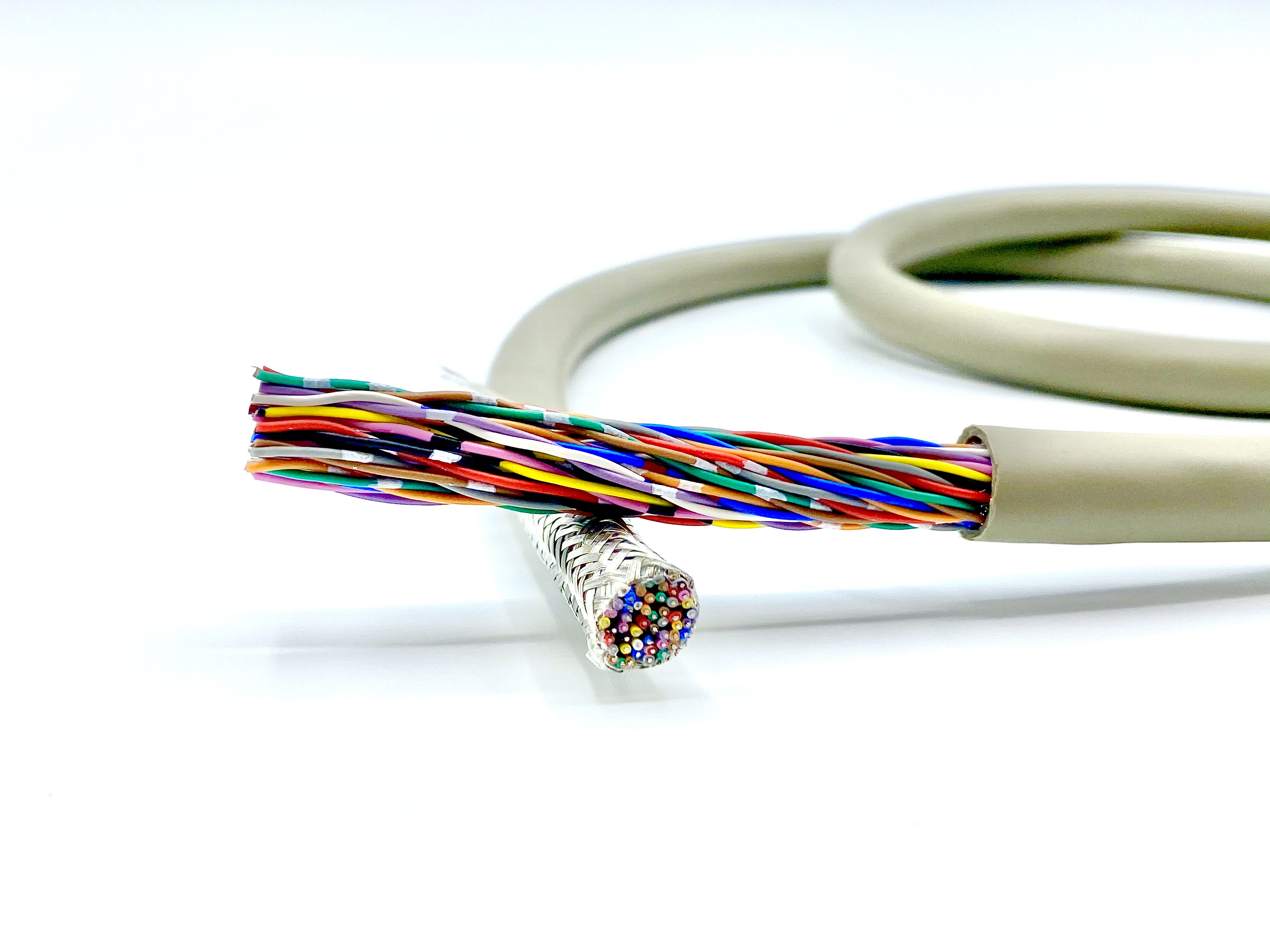 High Flexible Shielded Twisted Pair Multi Core Cable Spmc Sr Series Kaneko Cord Misumi India