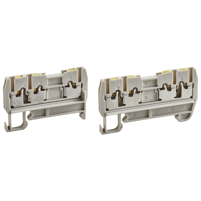 Clutch Lock Terminal Block Compact Series (Rail Type) Standard Type (TW16D) 