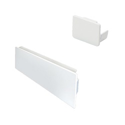 MK Duct Free Outlet Series Accessory, End Cap Insert Model