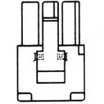 4.80-mm Pitch Mini-Fit Relay Housing (5025 / Receptacle) (5025-03R1) 