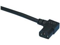 AC Cord, Fixed Length (UL/CSA), Single-Side Cut-Off Socket, Rated Current (A): 10