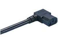 AC Cord, Fixed Length (UL/CSA), Single-Side Cut-Off Socket