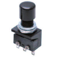 Ultra-Small Size Push Button Switch (Round Body Shape φ10.5) A2A (A2A-4B) 