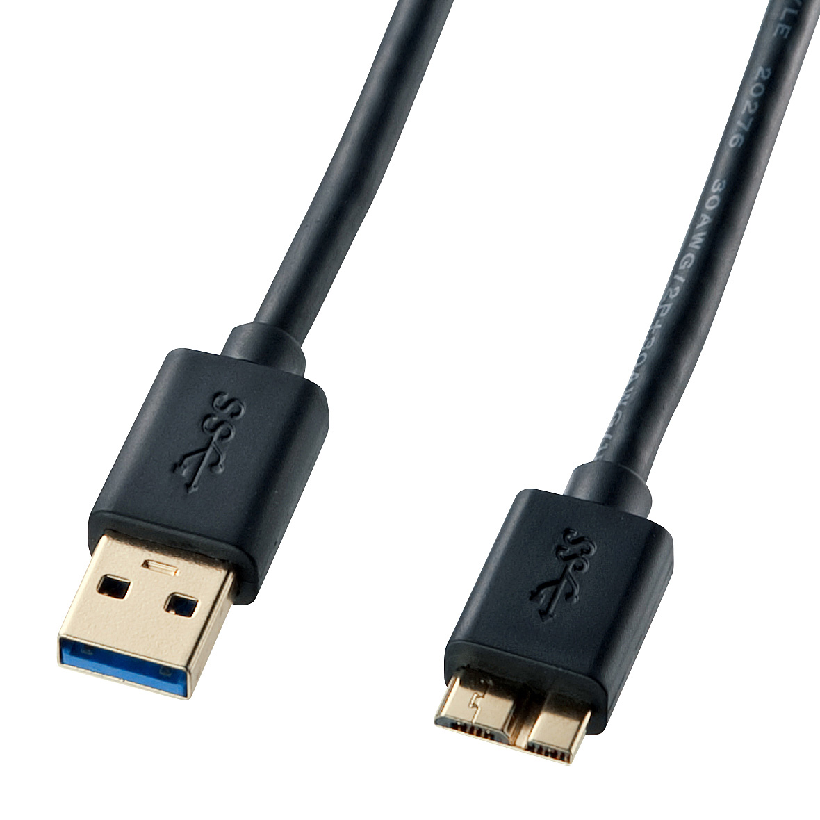 USB3.0 / 3.1 Compatible Micro Cable (KU30-AMC10BK) 