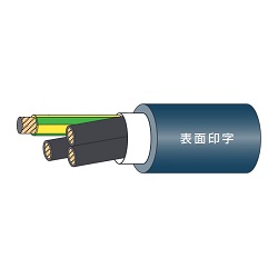 Electronics robot cable 600 V EXT-TypeII/2501 LF (600V EXT-TYPEII/2501 LF 2X16AWG-1) 