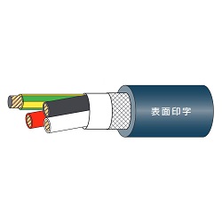 Electronics robot cable 300 V EXT-TypeII-SB/2517 LF (300V EXT-TYPEII-SB/2517 LF 3X18AWG-5) 