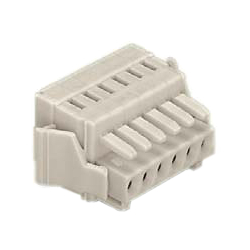Spring Type Connector, 734 Series, 3.5-mm Pitch / Female with Locking Mechanism (734-103/037-000) 