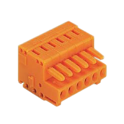 Spring Connector, 734 Series, 3.81 mm Pitch, Female (Compact Size) (734-205) 