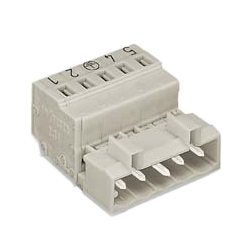 Spring Type Connector, Misfitting Prevention Type, 721 Series, 5-mm Pitch / Male (721-606) 