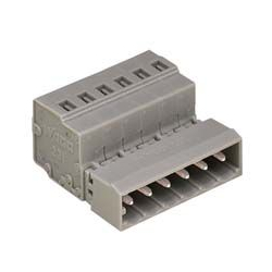 Spring Type Connector / 231 Series / 5-mm Pitch / Male