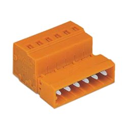 Spring Type Male Connector, 231 Series, 5.08-mm Pitch / Male (231-632) 