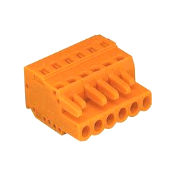 Spring Type Female Connector, 231 Series, 5.08-mm Pitch, Female (231-302/026-000) 