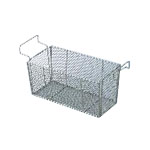 Basket for ultrasonic cleaners