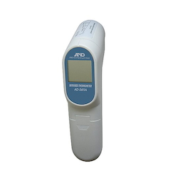 Infrared thermometer with laser marker