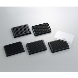 Black Microplate Flat Bottom