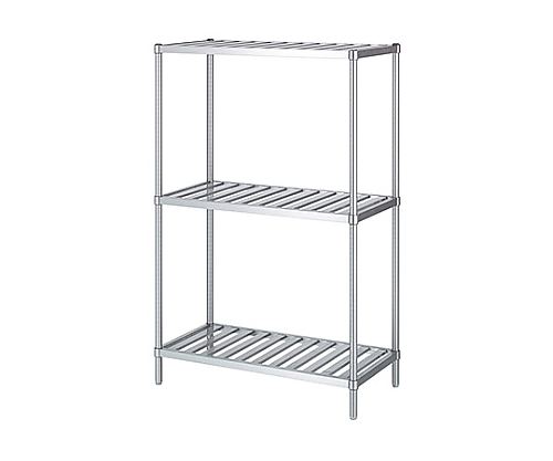 Stainless Steel Rack (SUS304, Slatted Shelf 3-Tier Specification) RSN3 Series