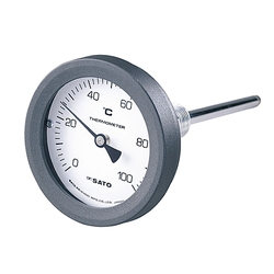Bimetal Type Thermometer, Temperature Sensing Part Diameter: ⌀8
