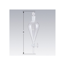 Squib Type Separatory Funnel With Glass Stopcock 014230 Series (61-4409-83)