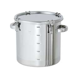 Stainless Steel Airtight Container, Graduated (Clip Type), CTH-M Series (62-1371-62)