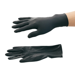 Latex Gloves, Beauty BLACK (3-7962-03)