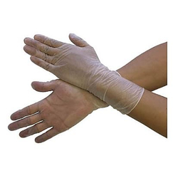 PVC Gloves Long, Textured Type (100 Pairs) (61-8737-04)
