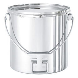 Suspended Type Stainless Steel Sealed Container With Lower Folding Handle (Band Type) CTLBDF Series (62-8611-08)